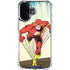 DC Comics The Flash Classic Art Sprint Pose iPhone 16 Plus Clear Case
