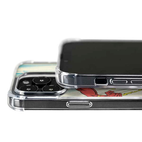 DC Comics The Flash Classic Art Sprint Pose iPhone 16 Pro MagSafe Case