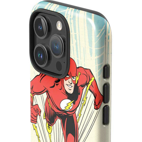 DC Comics The Flash Classic Art Sprint Pose iPhone 16 Pro Max Impact Case