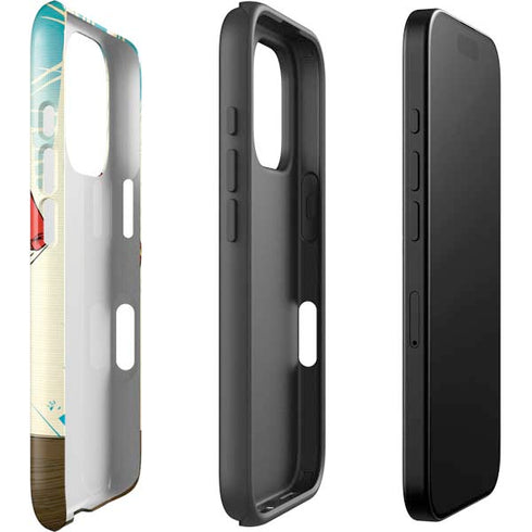 DC Comics The Flash Classic Art Sprint Pose iPhone 16 Pro Max Impact Case