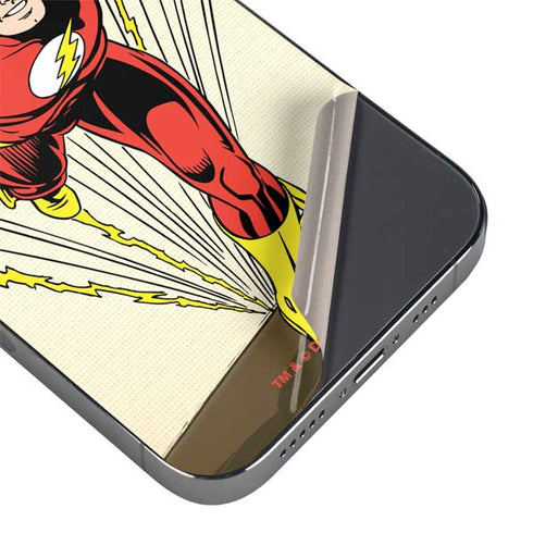 DC Comics The Flash Classic Art Sprint Pose iPhone 16 Pro Max Skin