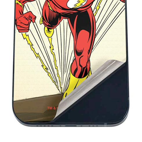 DC Comics The Flash Classic Art Sprint Pose iPhone 16 Skin
