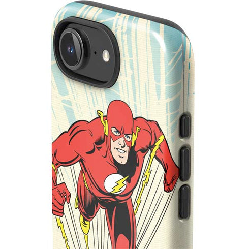 DC Comics The Flash Classic Art Sprint Pose iPhone 16e Impact Case