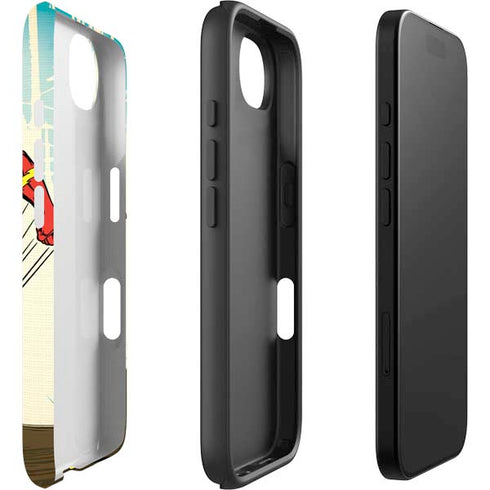 DC Comics The Flash Classic Art Sprint Pose iPhone 16e Impact Case