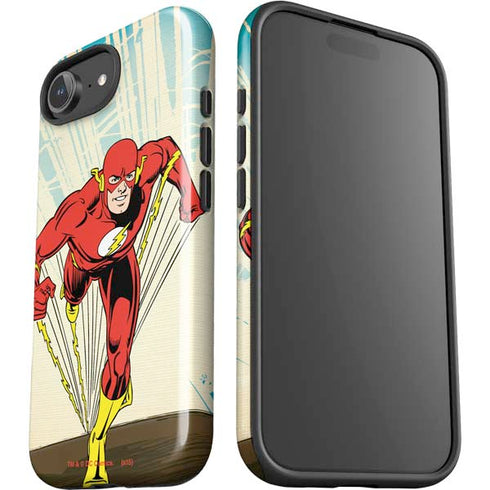 DC Comics The Flash Classic Art Sprint Pose iPhone 16e Impact Case