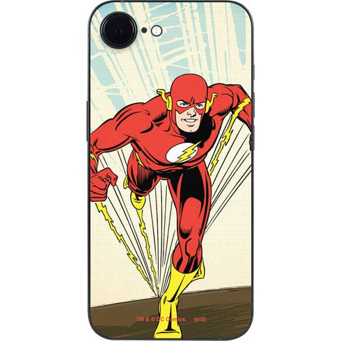 DC Comics The Flash Classic Art Sprint Pose iPhone 16e Skin