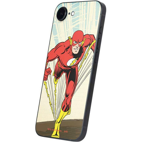 DC Comics The Flash Classic Art Sprint Pose iPhone 16e Skin