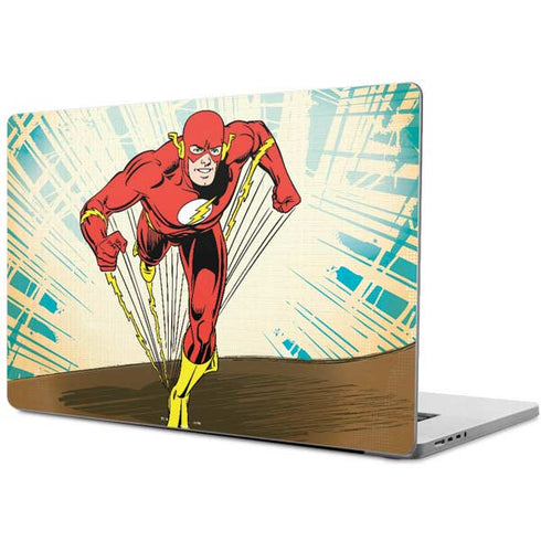 DC Comics The Flash Classic Art Sprint Pose Apple MacBook Pro 14-inch Skin