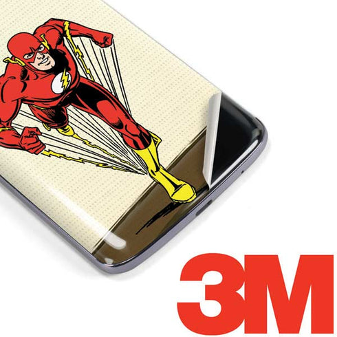DC Comics The Flash Classic Art Sprint Pose Moto E5 Plus Skin