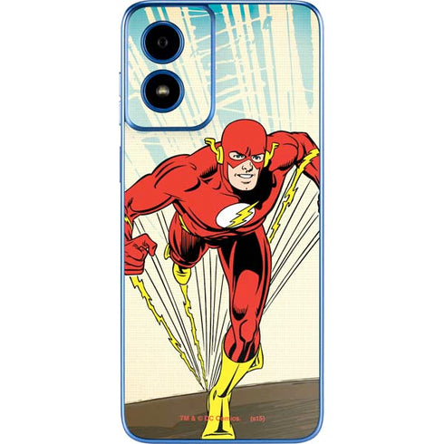 DC Comics The Flash Classic Art Sprint Pose Moto G Play 4G (2024) Skin