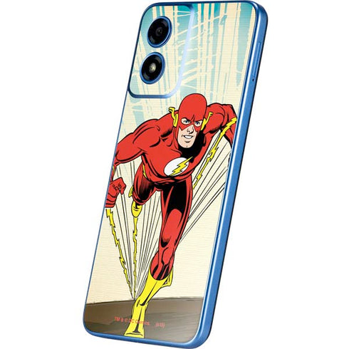 DC Comics The Flash Classic Art Sprint Pose Moto G Play 4G (2024) Skin