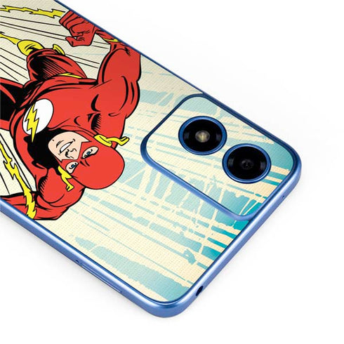 DC Comics The Flash Classic Art Sprint Pose Moto G Play 4G (2024) Skin
