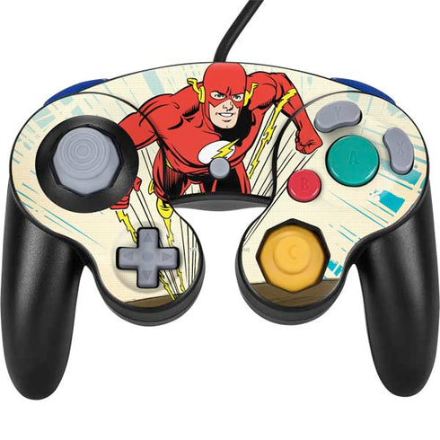 DC Comics The Flash Classic Art Sprint Pose Nintendo Skins