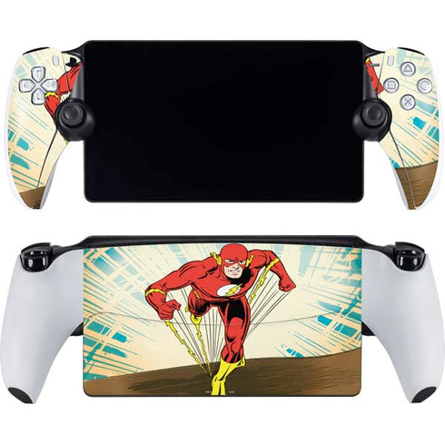 DC Comics The Flash Classic Art Sprint Pose PlayStation Portal Remote Player Skin