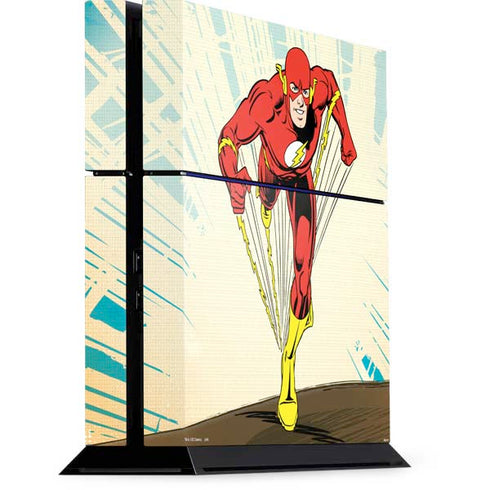 DC Comics The Flash Classic Art Sprint Pose PlayStation PS4 Skins