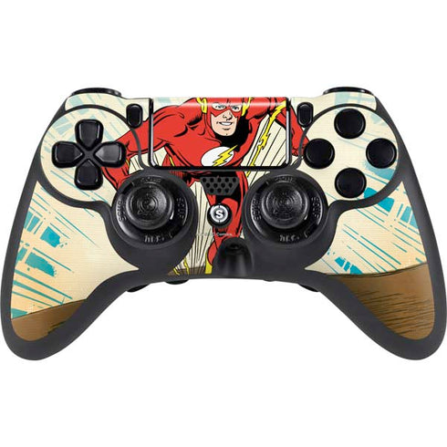 DC Comics The Flash Classic Art Sprint Pose PlayStation PS4 Skins