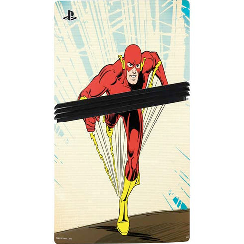 DC Comics The Flash Classic Art Sprint Pose PS5 Pro Bundle Skin