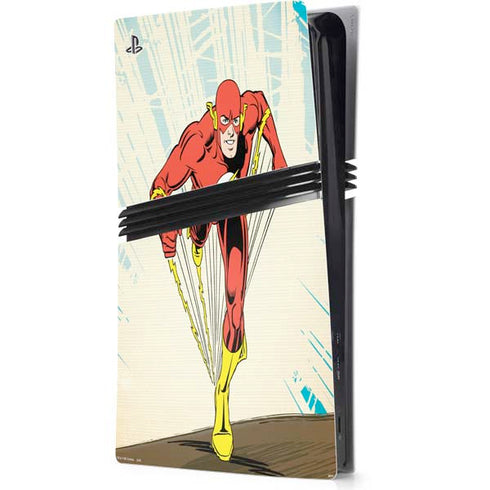 DC Comics The Flash Classic Art Sprint Pose PlayStation PS5 Skins