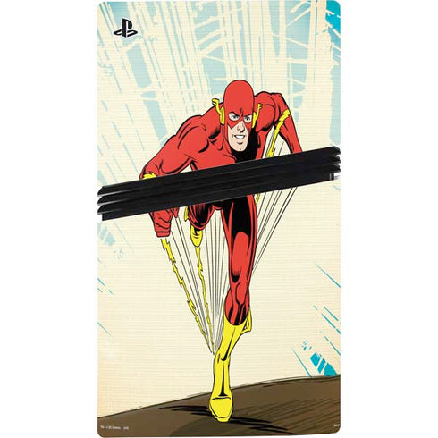 DC Comics The Flash Classic Art Sprint Pose PS5 Pro Console Skin