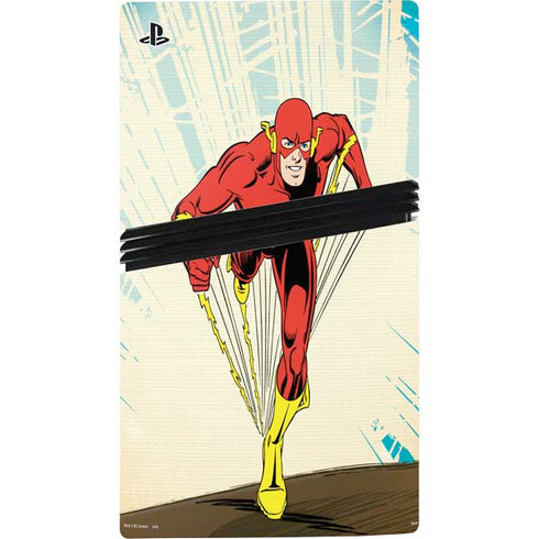 DC Comics The Flash Classic Art Sprint Pose PS5 Pro Disk Bundle Skin