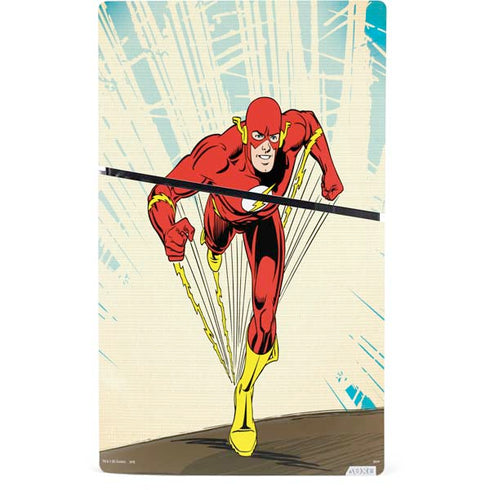 DC Comics The Flash Classic Art Sprint Pose PS5 Slim Digital Edition Console Skin