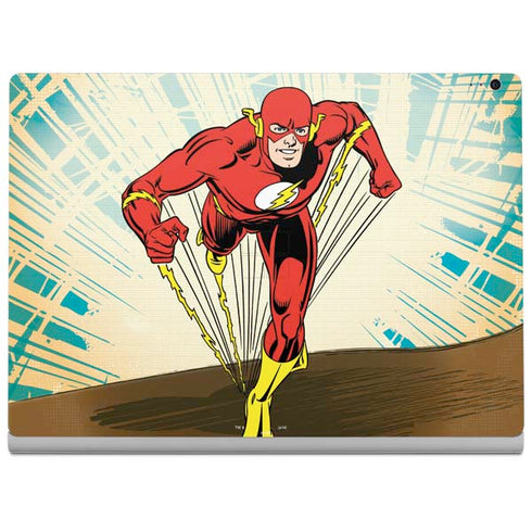 DC Comics The Flash Classic Art Sprint Pose Surface Book 2 15in Skin
