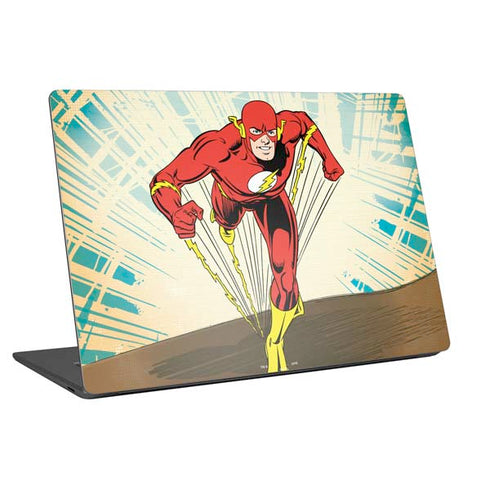 DC Comics The Flash Classic Art Sprint Pose Laptop Skins