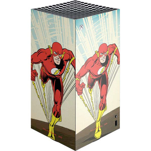 DC Comics The Flash Classic Art Sprint Pose XBox Series X Digital Edition Console Skin