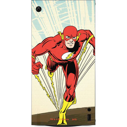 DC Comics The Flash Classic Art Sprint Pose XBox Series X Digital Edition Console Skin