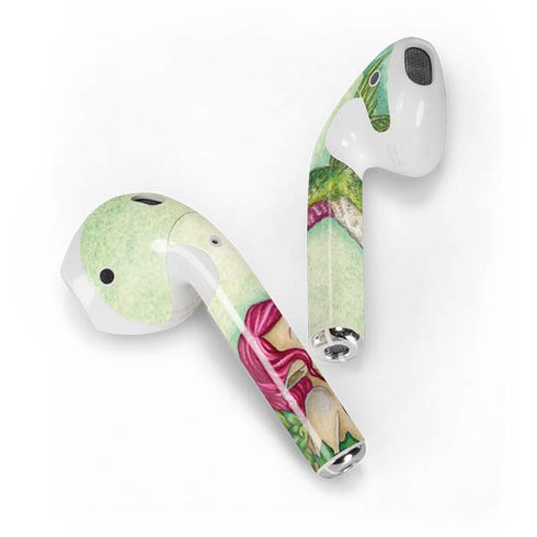 Flirting Fairy and Hummingbird by Amy Brown Apple AirPods Skin