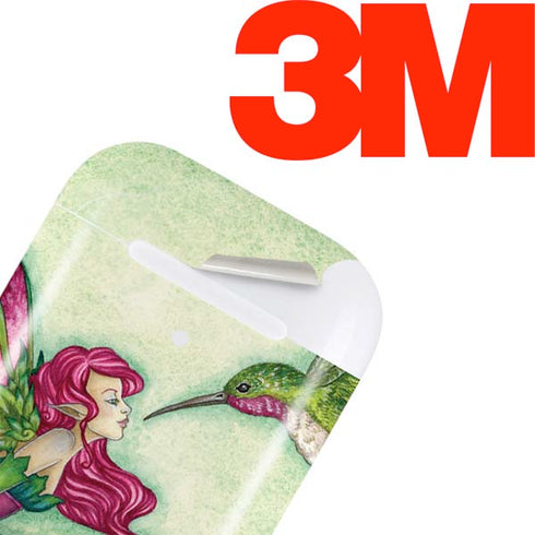 Flirting Fairy and Hummingbird by Amy Brown Apple AirPods Skin