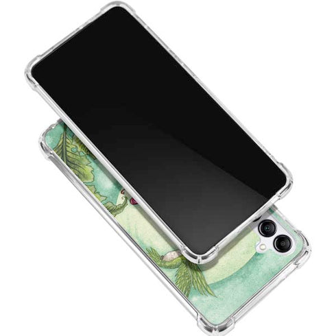 Flirting Fairy and Hummingbird by Amy Brown Galaxy A16 5G Clear Case