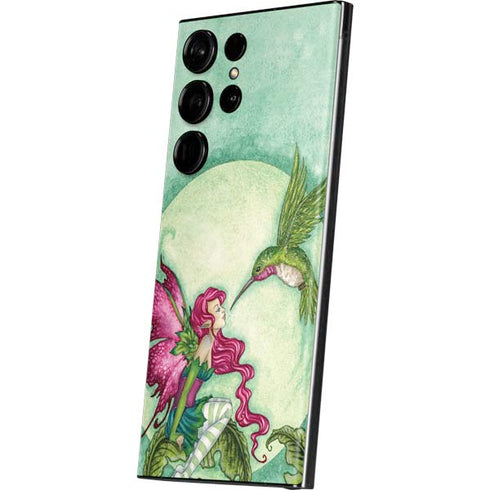 Flirting Fairy and Hummingbird by Amy Brown Galaxy Skins