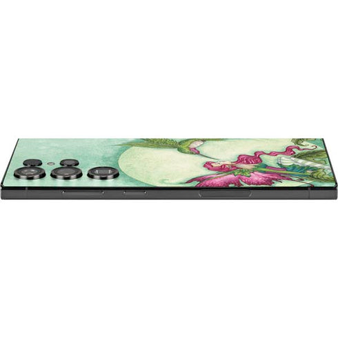 Flirting Fairy and Hummingbird by Amy Brown Galaxy S24 Ultra Skin