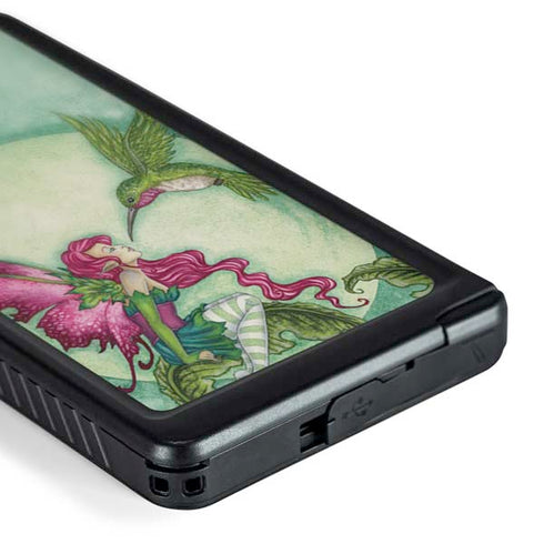 Flirting Fairy and Hummingbird by Amy Brown Galaxy S24 Ultra Waterproof Case