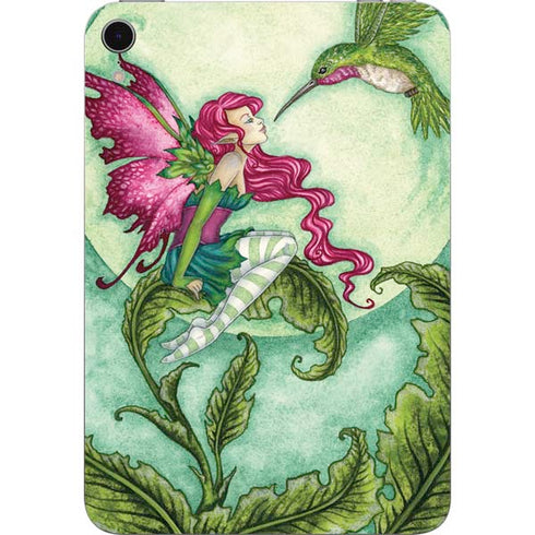 Flirting Fairy and Hummingbird by Amy Brown Apple iPad Mini Skin
