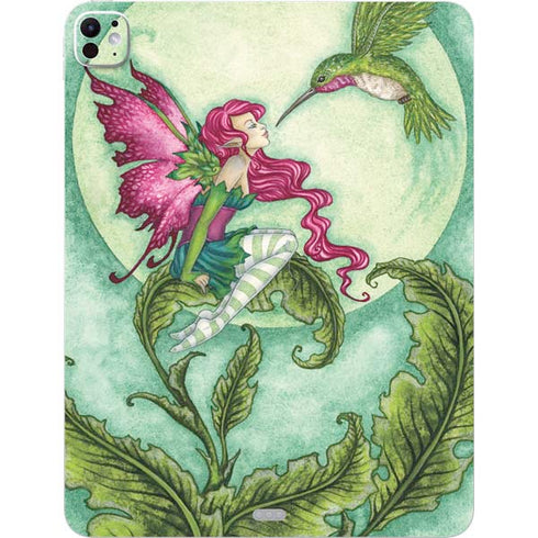 Flirting Fairy and Hummingbird by Amy Brown iPad Pro 13in M4 (2024) Skin