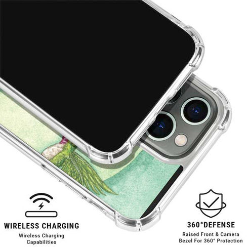 Flirting Fairy and Hummingbird by Amy Brown iPhone 16 Pro Max Clear Case