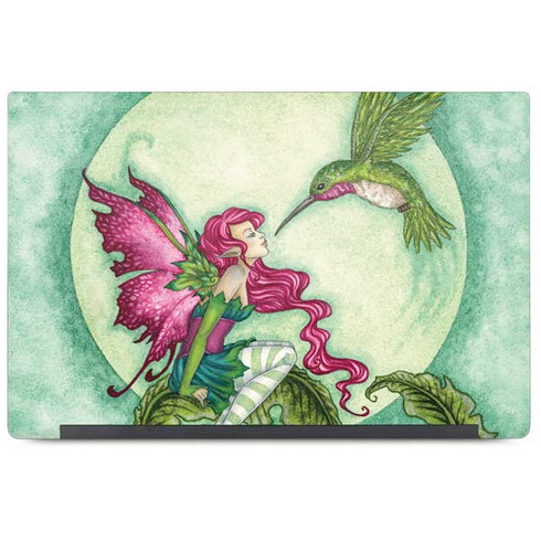 Flirting Fairy and Hummingbird by Amy Brown Dell Latitude Skin
