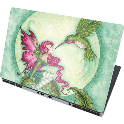 Flirting Fairy and Hummingbird by Amy Brown Dell Precision Skin