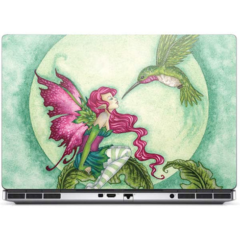 Flirting Fairy and Hummingbird by Amy Brown Dell Precision Skin
