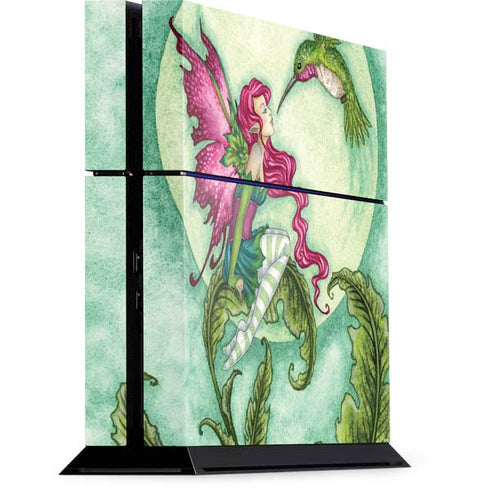 Flirting Fairy and Hummingbird by Amy Brown PlayStation PS4 Skins