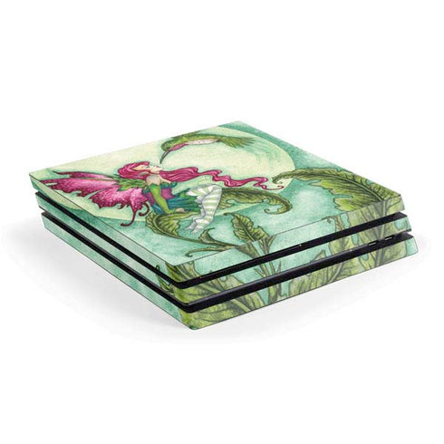 Flirting Fairy and Hummingbird by Amy Brown PlayStation PS4 Skins