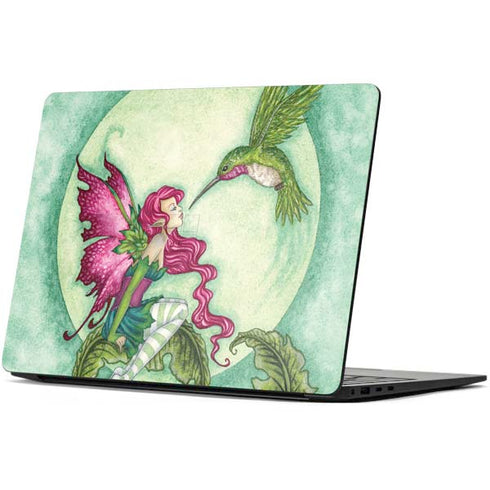 Flirting Fairy and Hummingbird by Amy Brown Surface Laptop 7 13.8in Skin