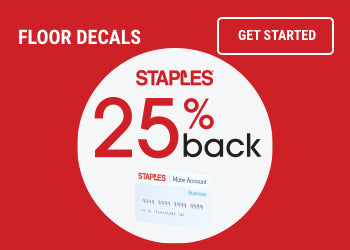 Floor decals 25% off