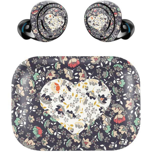 Floral Heart Amazon Echo Buds Skin