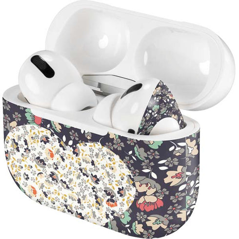 Floral Heart AirPods Skins
