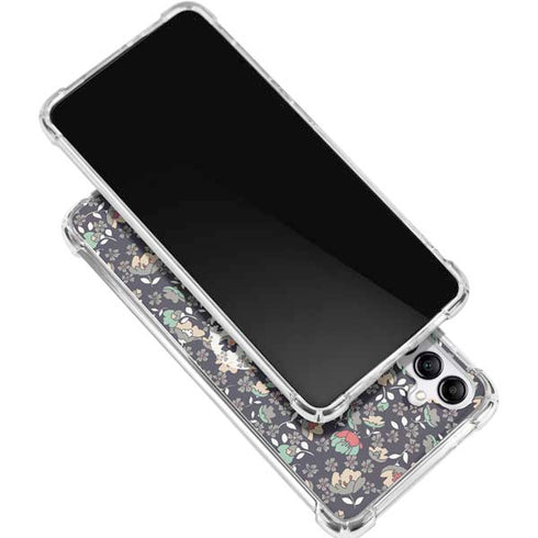 Floral Heart Gabb Phone 4 Clear Case