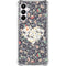 Floral Heart Galaxy A16 5G Clear Case