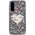 Floral Heart Galaxy A36 5G Clear Case